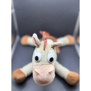 Disney Parks World Land Toy Story Bullseye Horse Plush 11" Stuff Animal Poseable